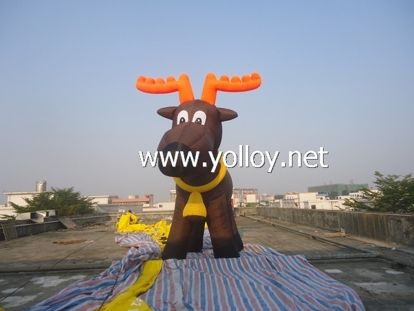 Inflatable Christmas Reindeer Deer For Holiday Decoration