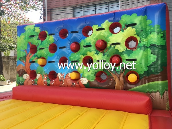 Inflatable fist wall