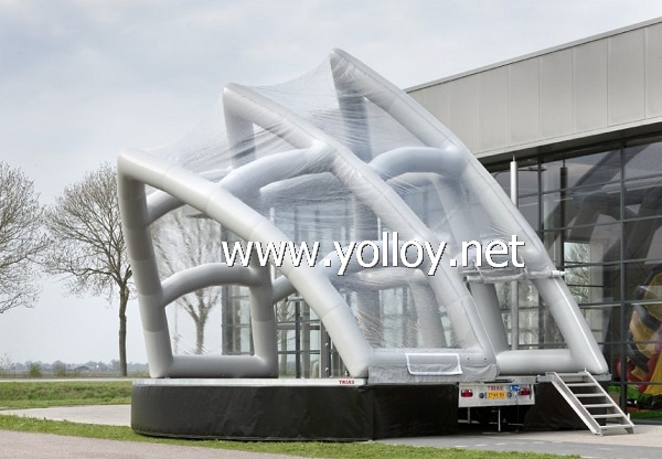 Giant inflatable stage tent inflatable podium tent for promotion