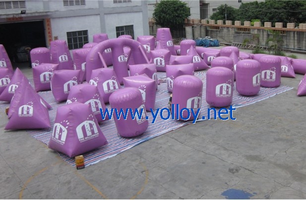 52 purple paintball air bunkers for paintball sports