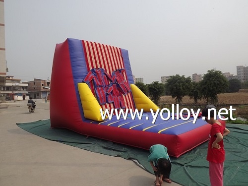 velcro inflatable jump walls bouncy castle