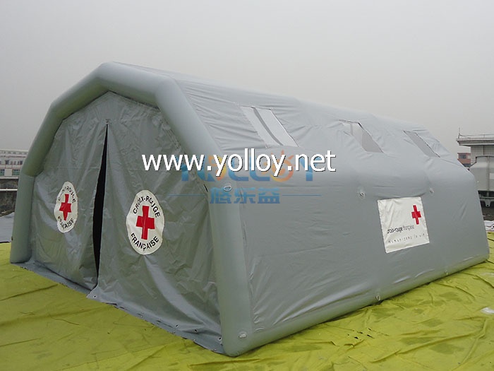 A rapid deployment rescue medical tent