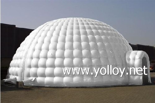 inflatable portable meeting igloo dome