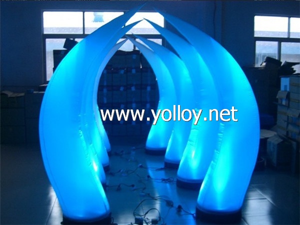 inflatable lighting horns for party