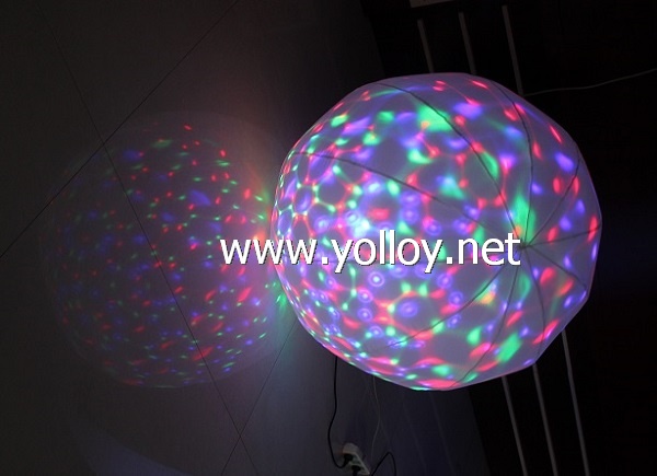 mobile inflatable spheres ball decoration lighting