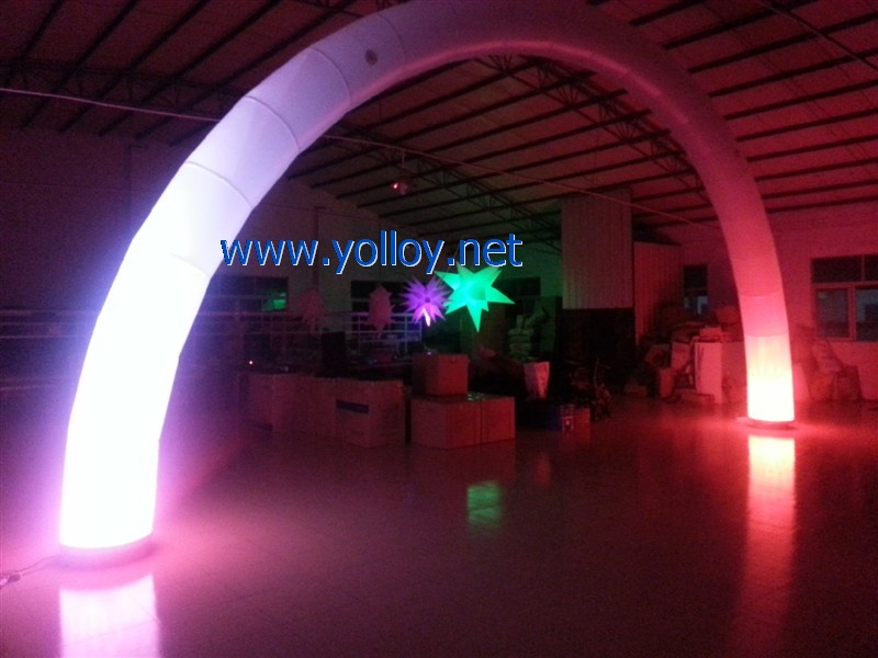 event inflatable archway with led light