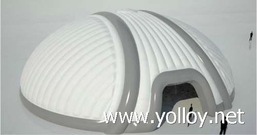 White inflatable domes air tent house structure for sale