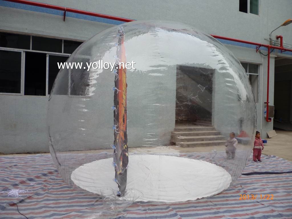 halloween inflatable snow globes