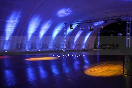 large inflatable light tent