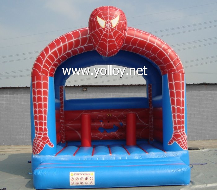 inflatable bouncer spider man