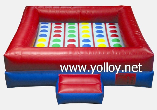 inflatable playground Mega Twister game