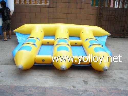 Inflatable Water Toys Fly Fish Tube For 6 People
