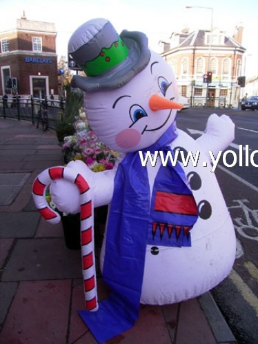 snowman huge inflatables Christmas decoration