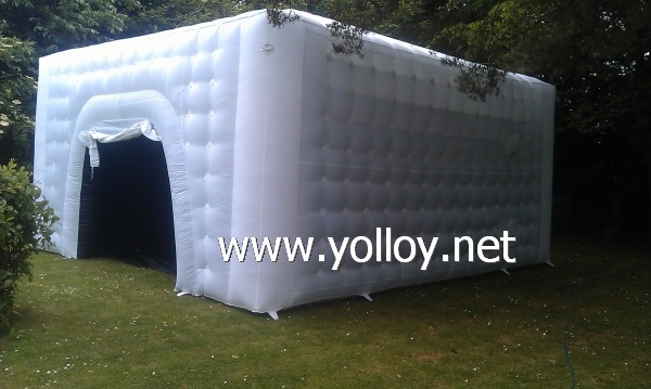 cube movie projection tent