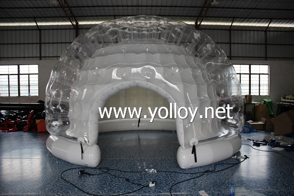 inflatable igloo lighting dome