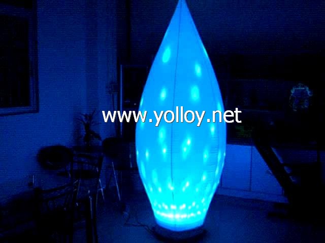 flame shape inflatable light