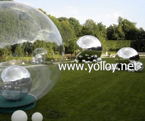 Christmas decoration reflection Inflatable mirror ball