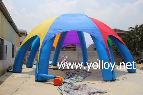 8 legs Large inflatable spider tent