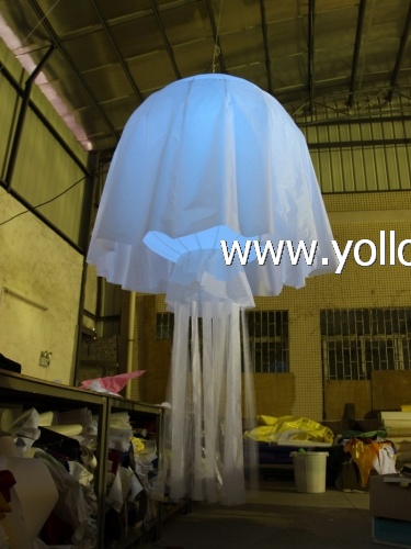 Jellyfish lamp shade inflatable droplight