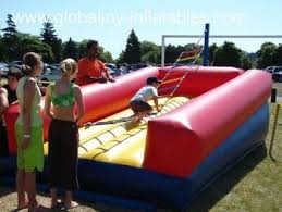 outdoor interactive sports jacbos ladder inflatable