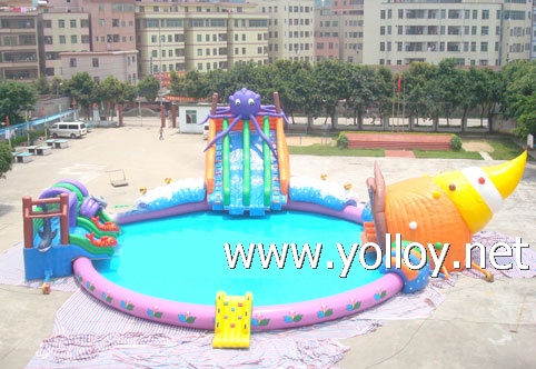 Inflatable Water Amusement Park