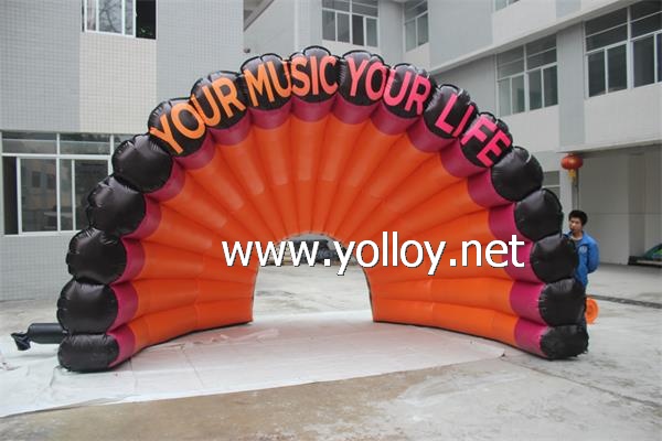 infaltable stage cover tent