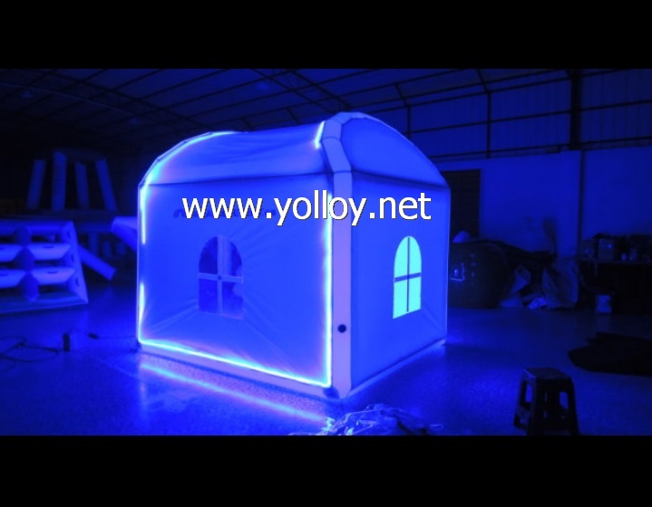 mini inflatable LED lighting tent