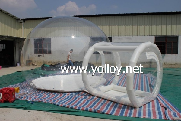 inflatable clear dome tent