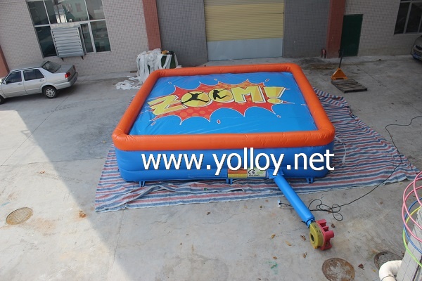Free fall stunt jumping air bag for inflatable sport game