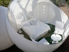 inflatable bubble lodge for outdoor camping