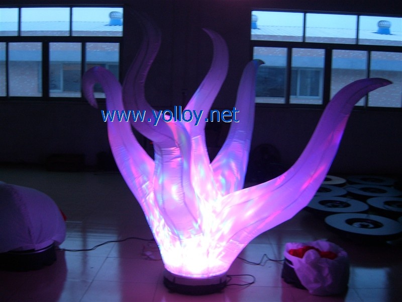 inflatable fire decoration