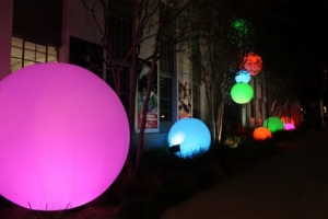inflatable lighting decoration sphere