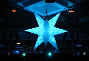 inflatable light star