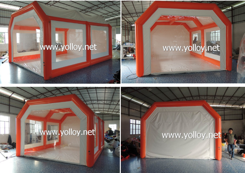 inflatable workshop tent