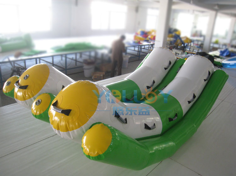 double row water seesaw
