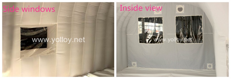 inflatable car storage tent- details
