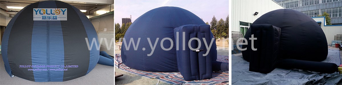 Related products of inflatable projection dome tent