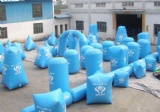 44 inflatable bunkers
Material 22OZ PVC tarps
