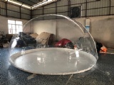 Size:5m diameter 
Material:PVC tarps+clear PVC
Color & Size:can be customized
weight:about 38kgs