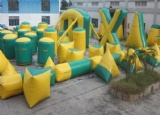 46 inflatable bunkers
Material: 22oz pvc tarps