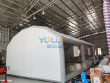 Pool covering outdoor storage inflatable tent