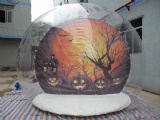 Inflatable Halloween Snow Globe