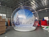 Inflatable Snow Globes Photo Booth For Christmas