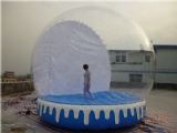 Size: 5m diameter
Material: Clear PVC + PVC tarps
Weight: about 65kgs
