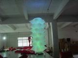 8ft tall inflatable spiked tower lighting