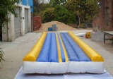 Tumble track inflatable air mat for gymnastics