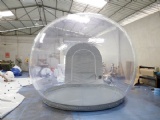 Size: 5.5m diameter
material: PVC tarpaulin
color: clear & white PVC
weight: about 86kgs