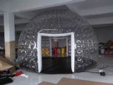 External Size: 5m diameter
Internal Size: 4.2m diameter
Material: Transparent PVC & PVC tarpaulin