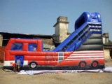 best commercial inflatable water slide toy in bus