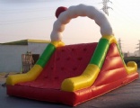 Caterpillar inflatable slide with climbing for kids